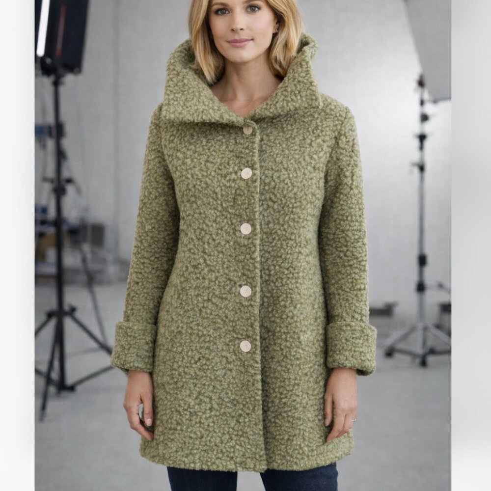 Olive Green Women's Coat